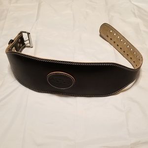 Altus Leather Padded Weight Lifting Belt size Lg